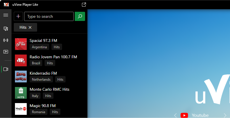 uView Player Lite Watch Online Videos while playing Games or using another App